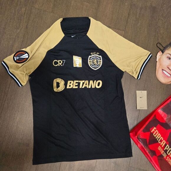Official Sporting Club De Portugal 23/24 Nike 3rd Jersey Special Ronaldo CR7 - Picture 3 of 12